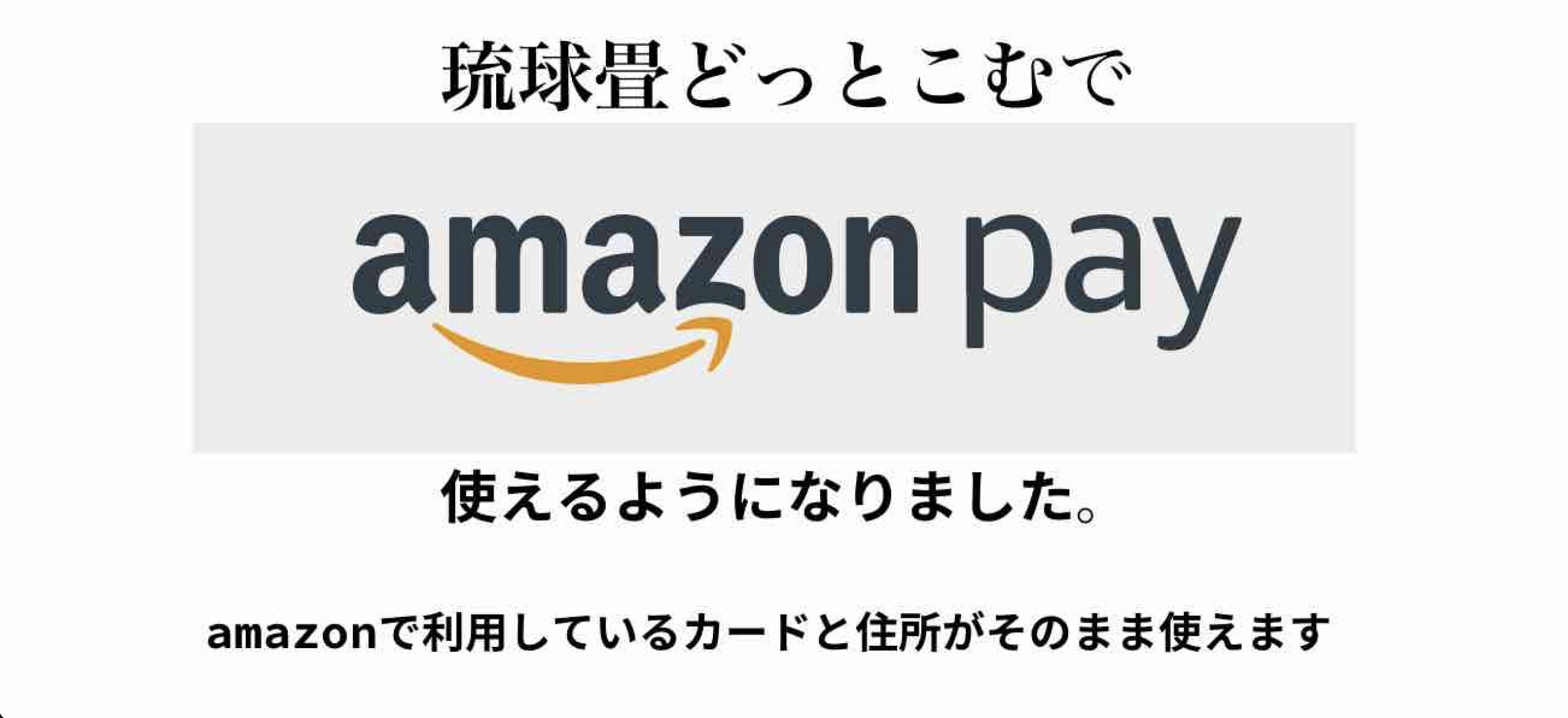 Amazon Payが使えるようになりました