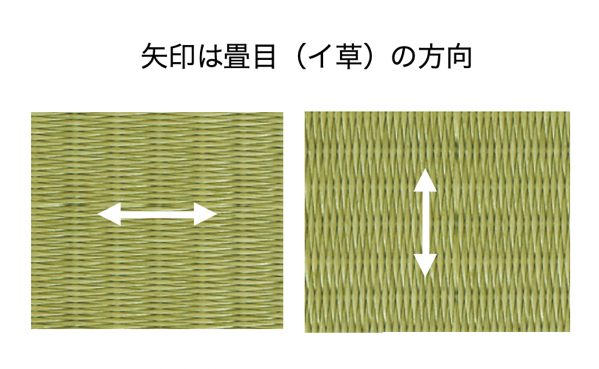 畳の方向サンプル