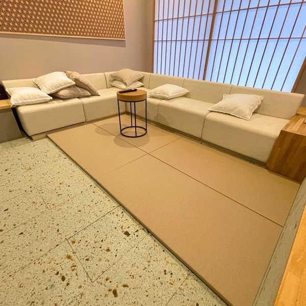 【新品】カットできる 置き畳 琉球畳 - ベージュ 新品】カットできる 置き畳 琉球畳 - ベージュ