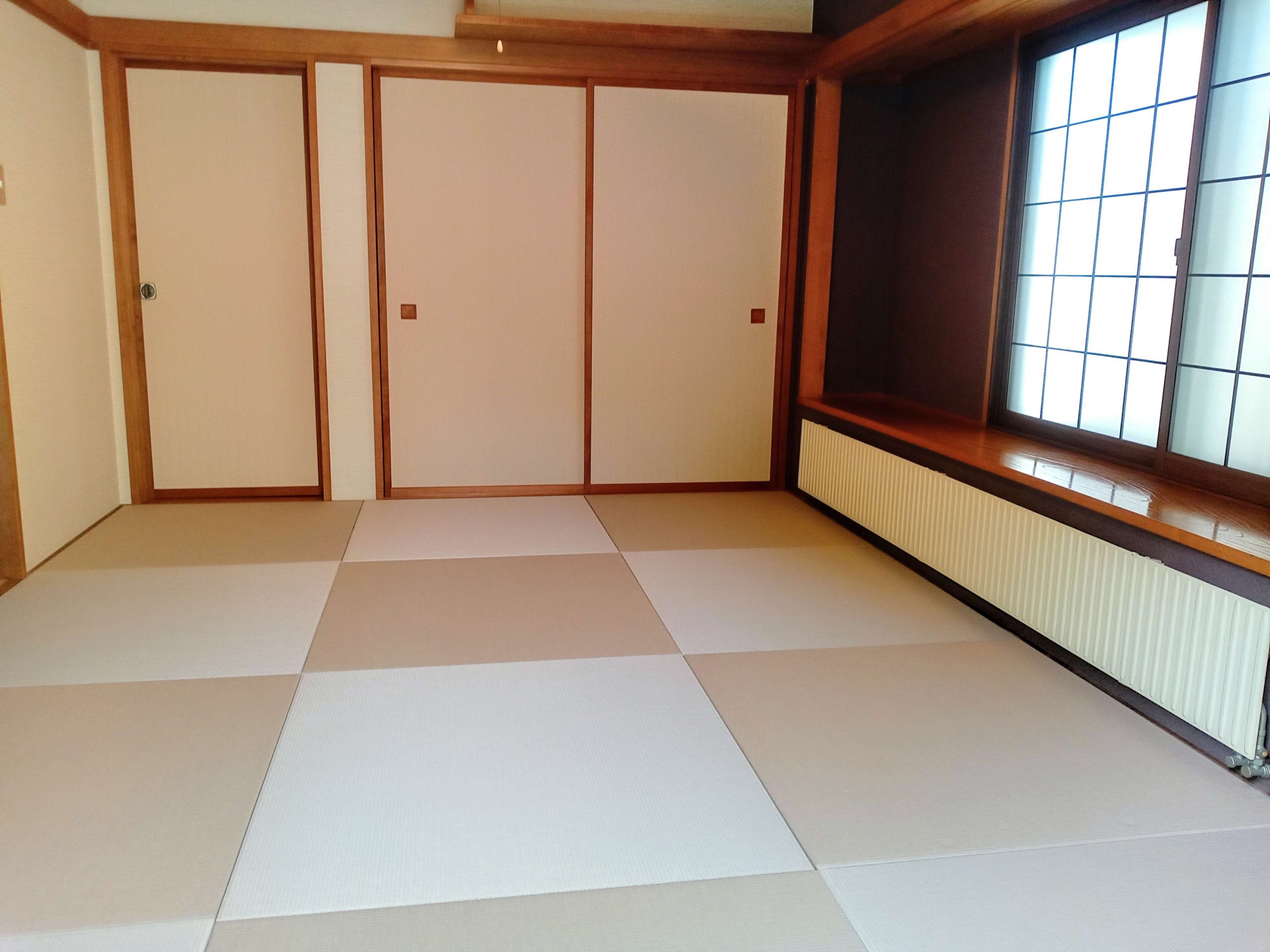 和室を琉球畳で美しくリニューアル！385×284.5cmをカスタムサイズで製作した事例